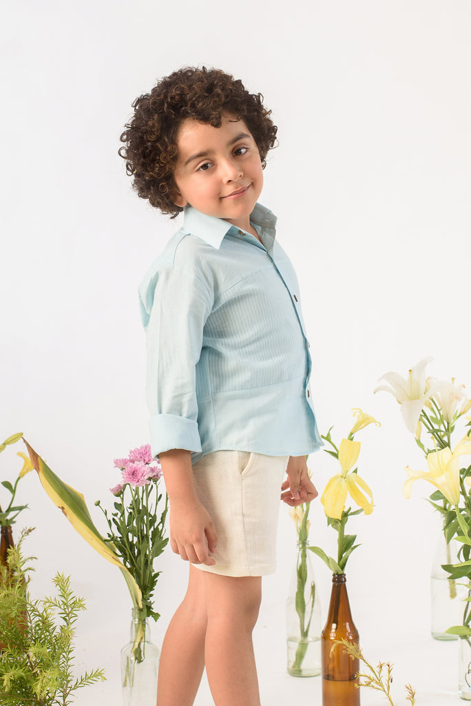 Floating Divine is an Organic Cotton Shirt For Boys.