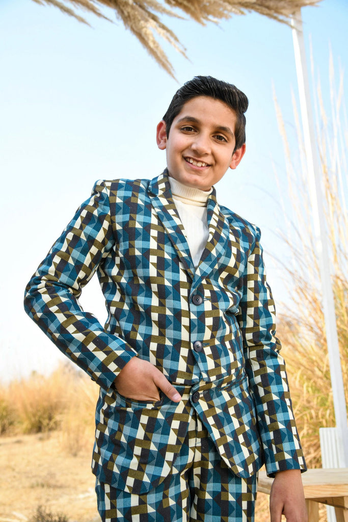 Grind to a Halt Detachable Single Breasted Suit For Boys.