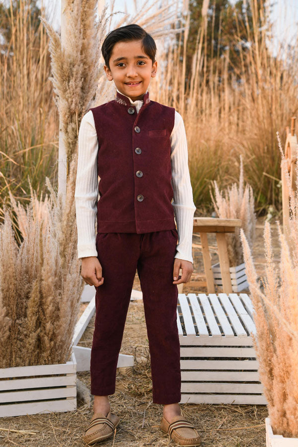 Buy Brown Check Suit Waistcoat from Next Egypt